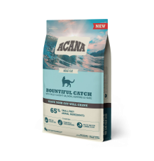 ACANA CAT BOUNTIFUL CATCH  4,5 кг /рыба/ низкозерновой корм для кошек 4,5 кг