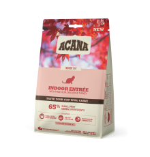 ACANA CAT INDOOR ENTREET   0,34 кг/птица+рыба/ низкозерновой корм для стерилизованных кошек 0,34 кг