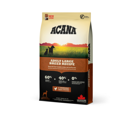 ACANA DOG ADULT LARGE BREED RECIPE 11,4 кг /беззерновой корм для собак крупных пород 11,4 кг