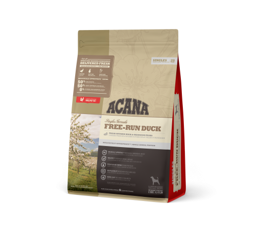 ACANA DOG FREE-RUN DUCK  2 кг /утка/беззерновой корм для собак 2 кг 