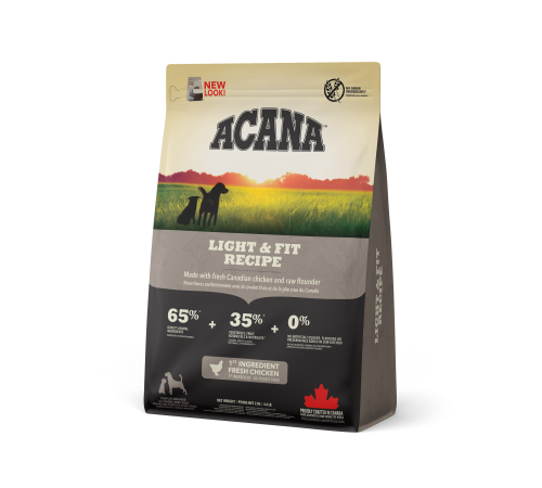 ACANA DOG LIGHT & FIT  2 кг/беззерновой корм для собак с избыточным весом 2 кг