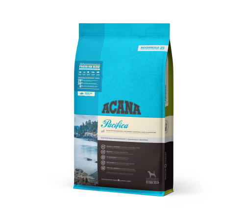 ACANA DOG PACIFICA 11,4 кг /сельдь+скумбрия+камбала/беззерновой корм для собак 11,4 кг