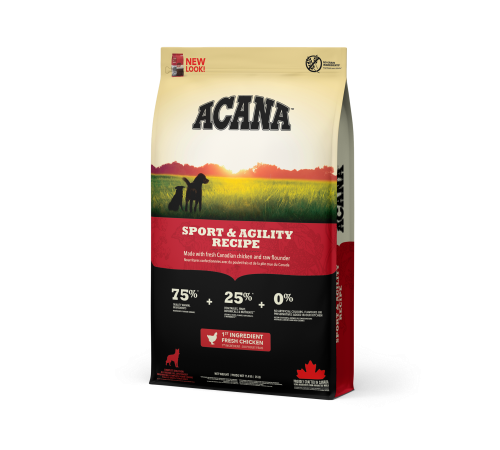 ACANA DOG SPORT AGILITY 11,4 кг /беззерновой корм для активных и служебных собак 11,4 кг