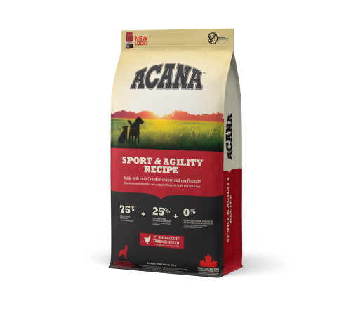 ACANA DOG SPORT AGILITY 17 кг /беззерновой корм для активных и служебных собак 17 кг