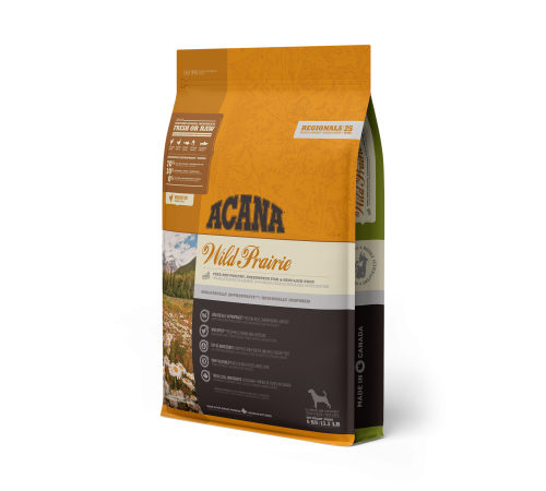 ACANA DOG WILD PRAIRIE 6 кг /цыпленок+индейка/ беззерновой корм для собак 6 кг