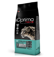 OPTIMANOVA Cat Adult Sterilised Chicken&Rice 2 kg /курица+рис/Полнорационный корм  для стерилизованных кошек 2 кг