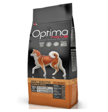 OPTIMANOVA Grain Free Adult Sensitive Salmon&Potato 12 kg /лосось+картофель/Беззерновой корм для собак с чувствит пищеварением 12кг 