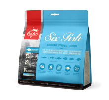 ORIJEN DOG SIX FISH  0,34кг/рыба/ беззерновой корм для собак 0,34 кг