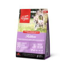 ORIJEN KITTEN 0,34кг /цыпленок+индейка+рыба/ беззерновой корм для котят 0,34 кг
