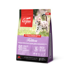 ORIJEN KITTEN 1,8кг/цыпленок+индейка+рыба/ беззерновой корм для котят 1,8 кг