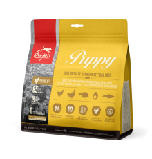 ORIJEN PUPPY 0,34кг/курица+индейка+рыбы/ беззерновой корм для щенков 0,34 кг