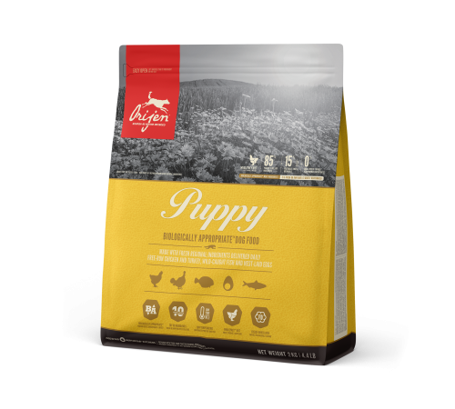 ORIJEN PUPPY 2кг/курица+индейка+рыбы/ беззерновой корм для щенков 2 кг