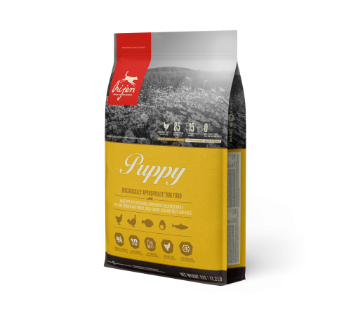 ORIJEN PUPPY 6кг/курица+индейка+рыбы/ беззерновой  корм для щенков 6 кг